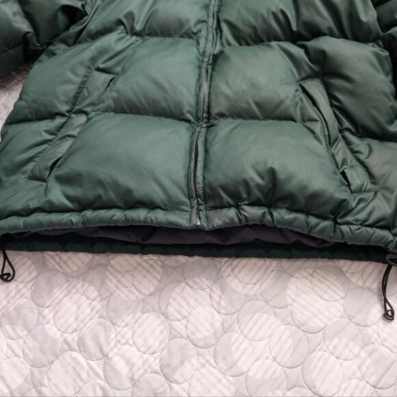 Vintage Eddie Bauer EBtek Goose Down Puffer Jacket Green/ Black Men`s size L. - Picture 8 of 16